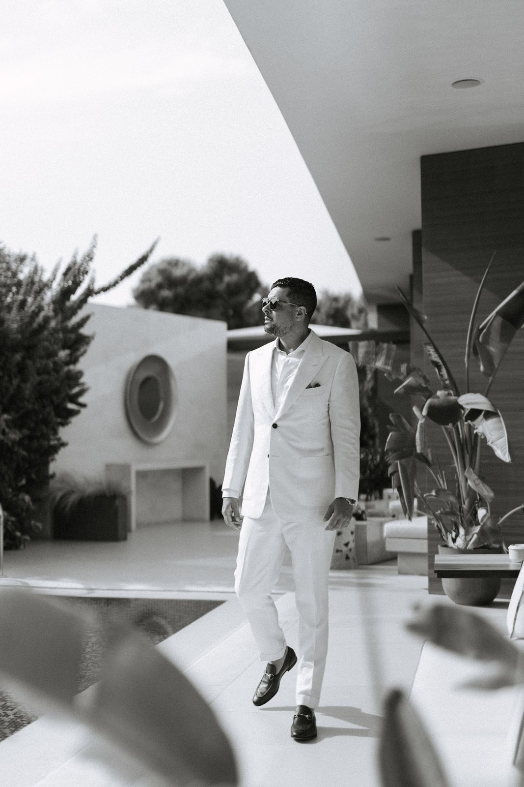 Wedding at Lake Vouliagmeni, Athens Riviera, Greece — photograph 2 of 5 by John Xenos